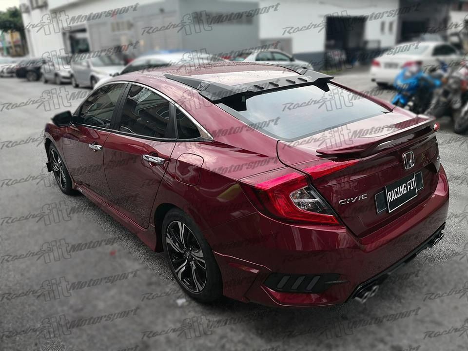 2016 Honda Civic FC Type R Roof Spoiler